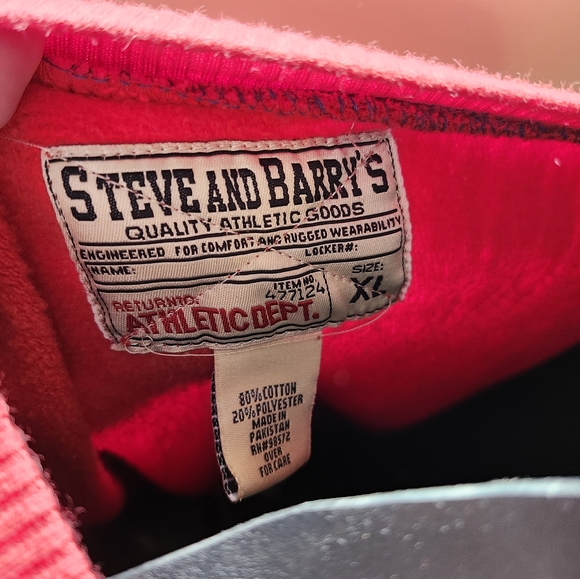 VINTAGE 90s USA Steve & Barry’s Varsity Retro Oversized Sweatshirt Sweater XL - Picture 4 of 5